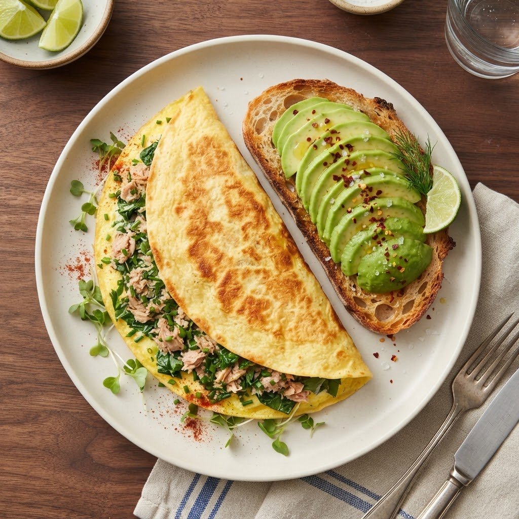 Tortilla y Tostada de Aguacate